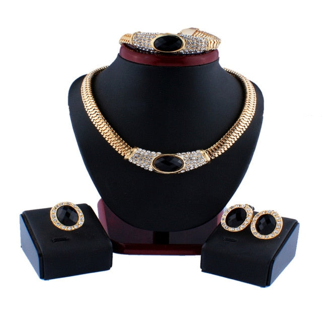 Indian Women's Jewelry Aesthetic Ring Bracelet  Set