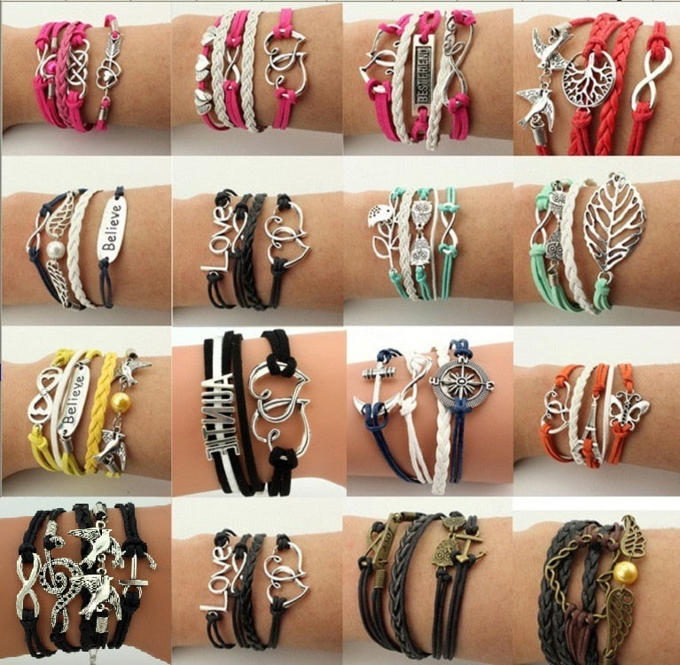 European&American Creative Charm Bracelets