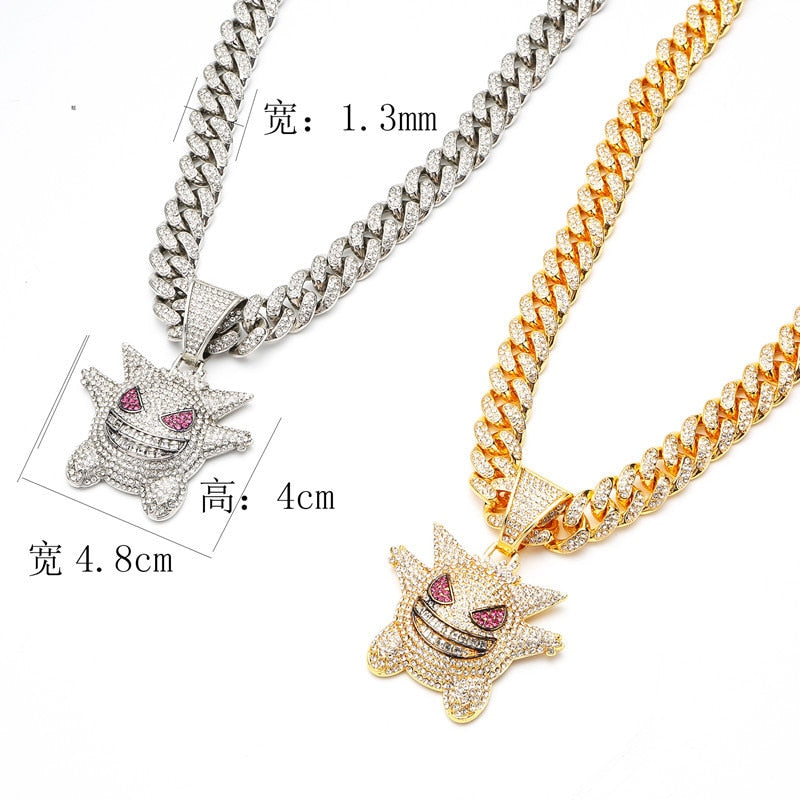 New Pendant Cubic Zirconia Copper Necklace