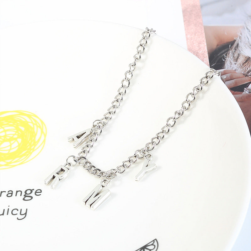 ARMY Letter Silicone Adjustable Bracelets for Women