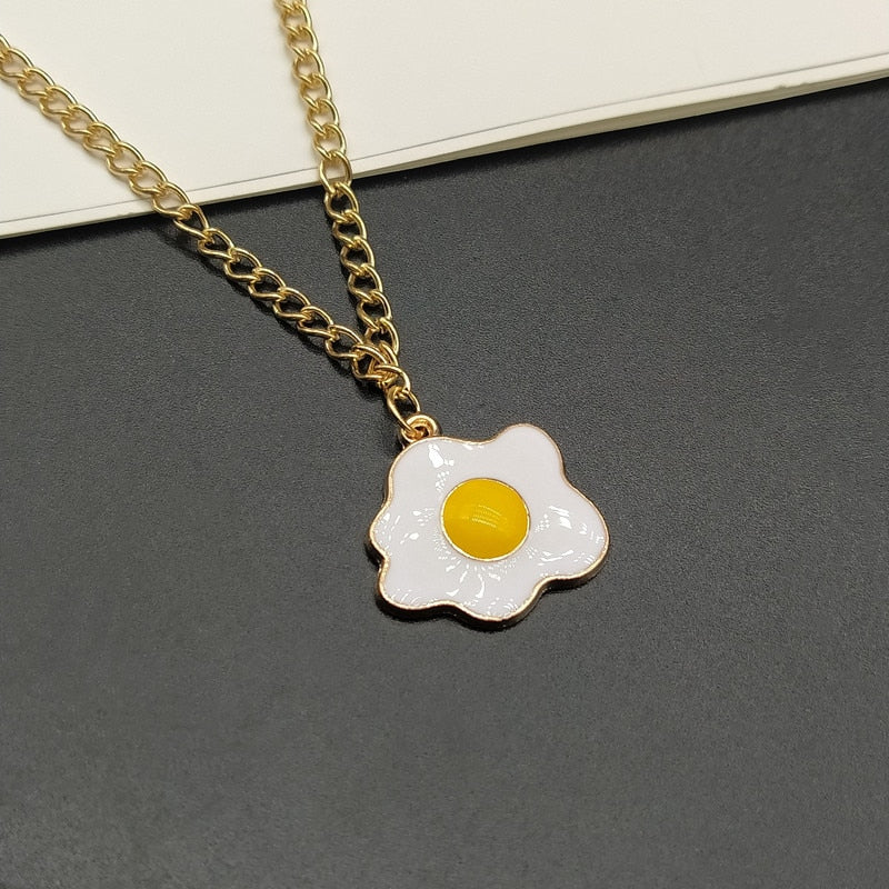 Fashion Sunflower Necklace for Women Pendant Necklace