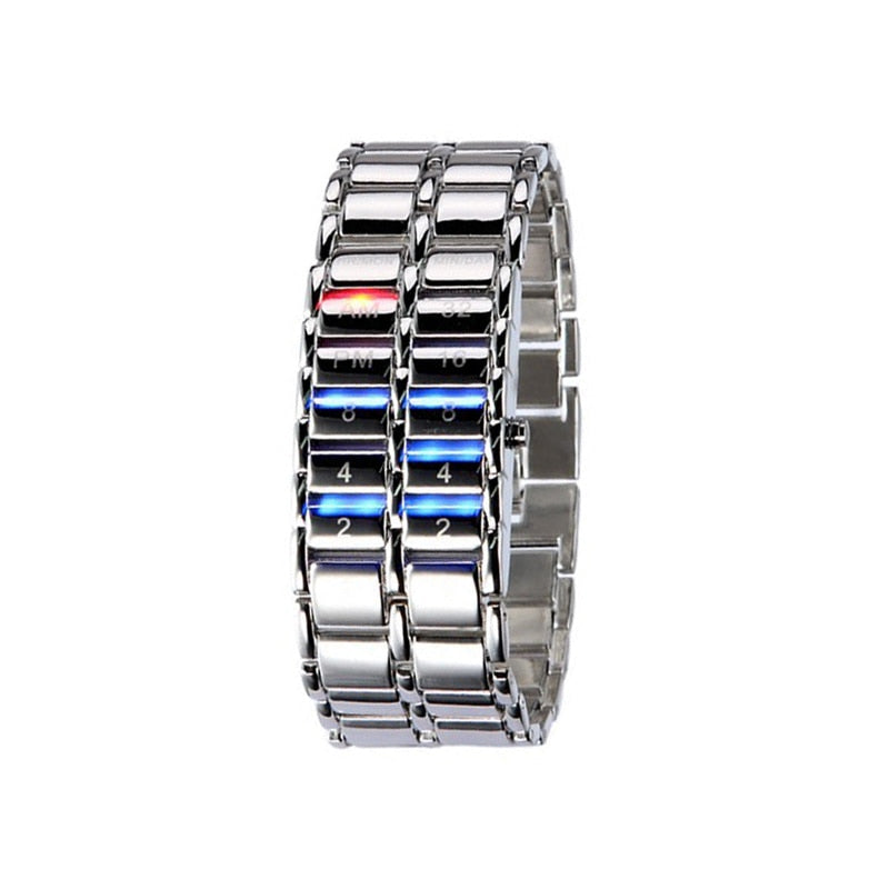 Men's Binary LED Digital Quartz Wrist Watch