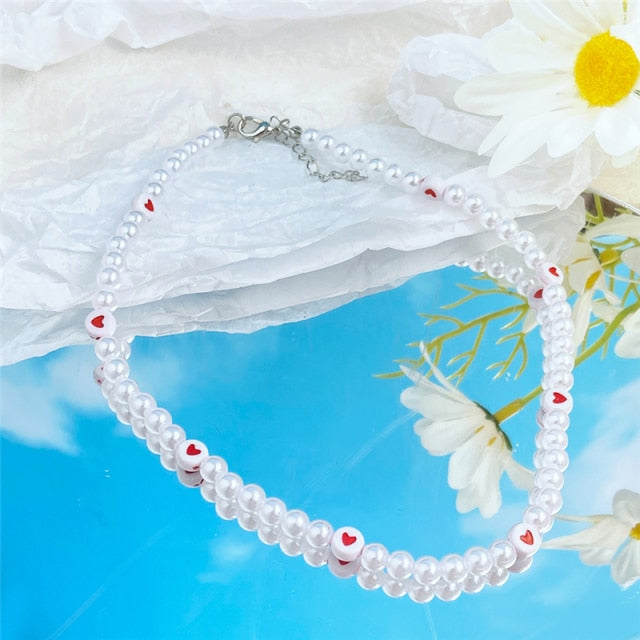 Bohemian Colorful Bead Shell Necklace