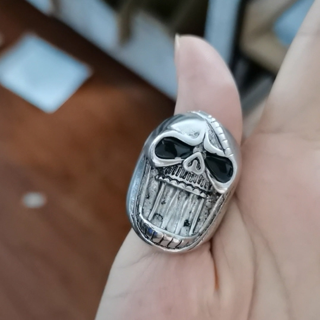 Punk Bottle Opener  Hip Hop Skull Head Rings