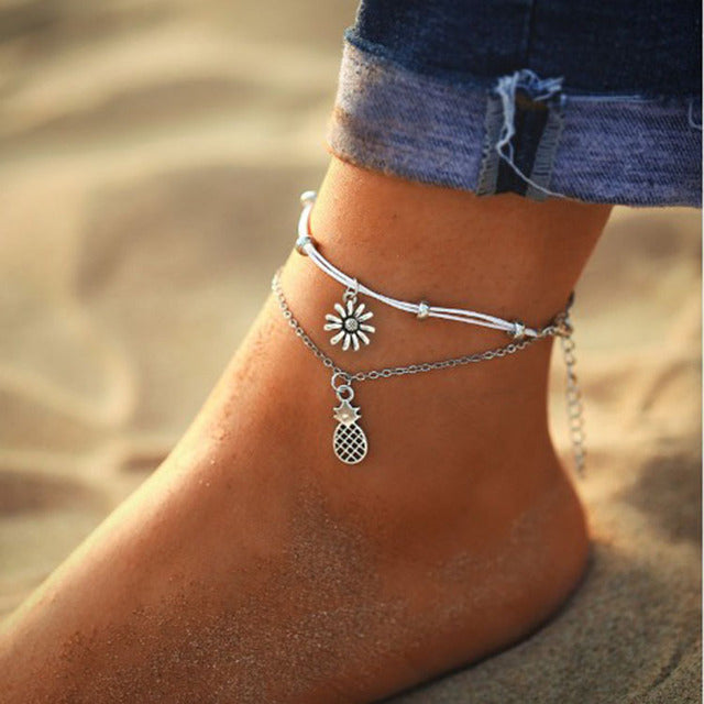 Vintage Arrows Beach Foot Anklet For Women