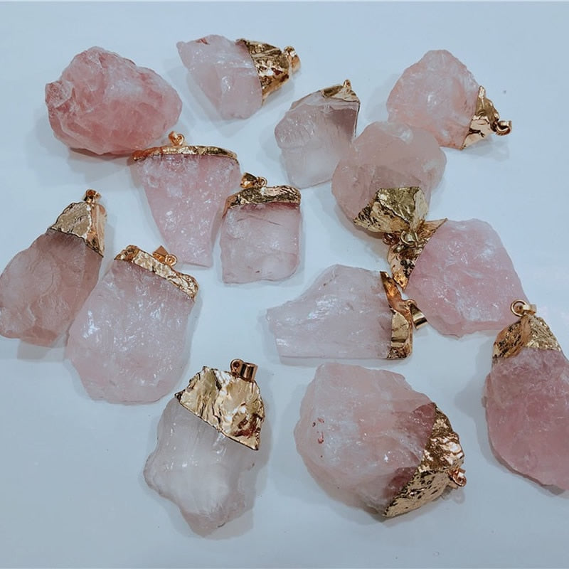 Reiki  Rock Nuggets Natural Stone Pendant