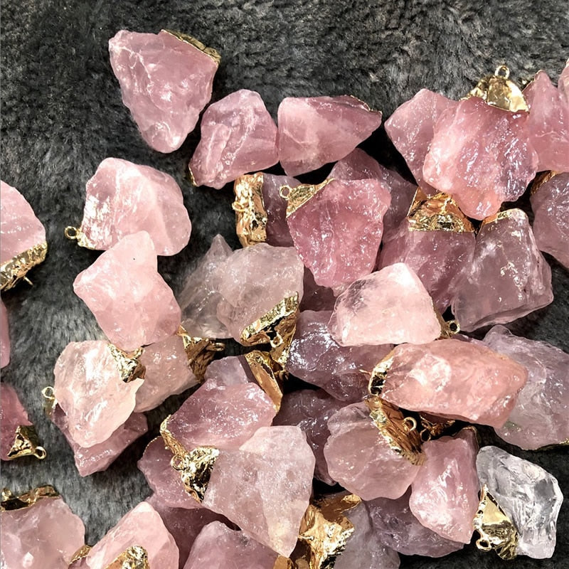 Reiki  Rock Nuggets Natural Stone Pendant