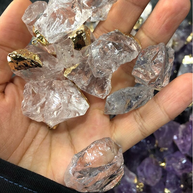 Reiki  Rock Nuggets Natural Stone Pendant