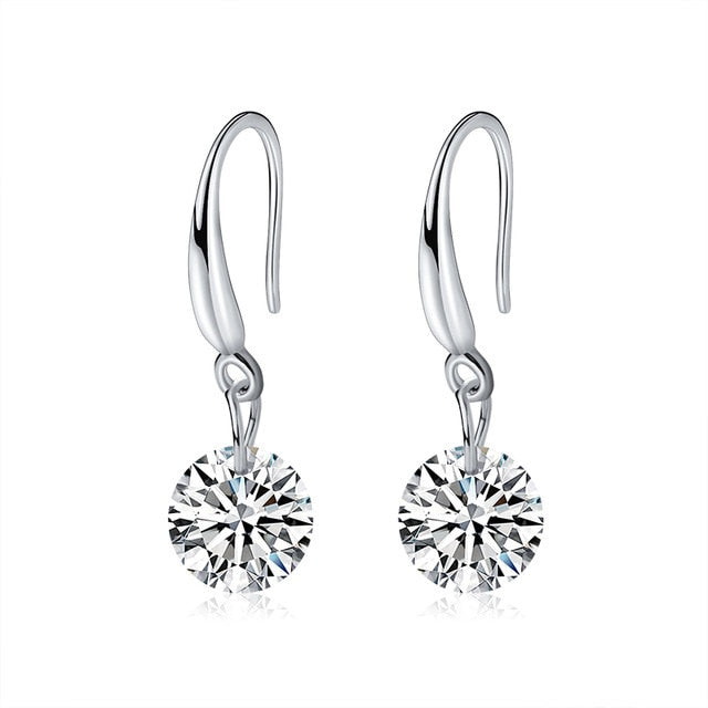 AAA CZ Element Stud Earrings For Vintage Crystal Earrings