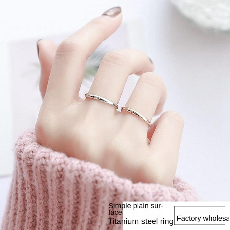Berserk Jewelry Gift Retro 2mm Female's Ring