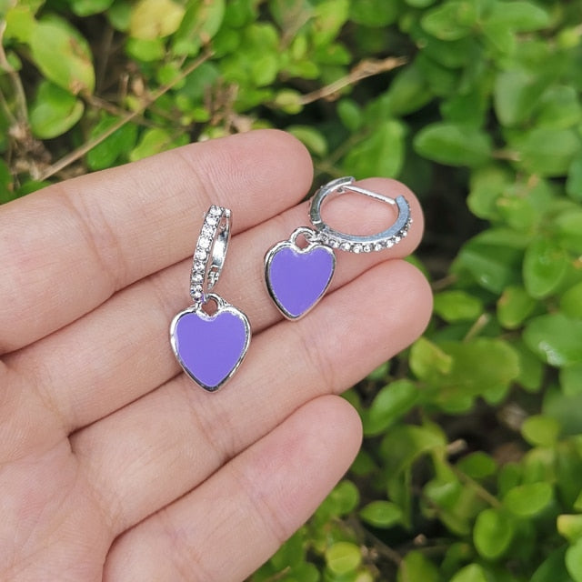 Lost Lady Cute Round Similing Face Huggies Hoop Earrings
