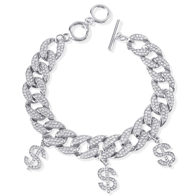 Fashion Chunky Metal Chain Anklet For Women