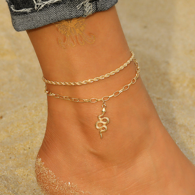 Bohemia Chain Anklets for Women