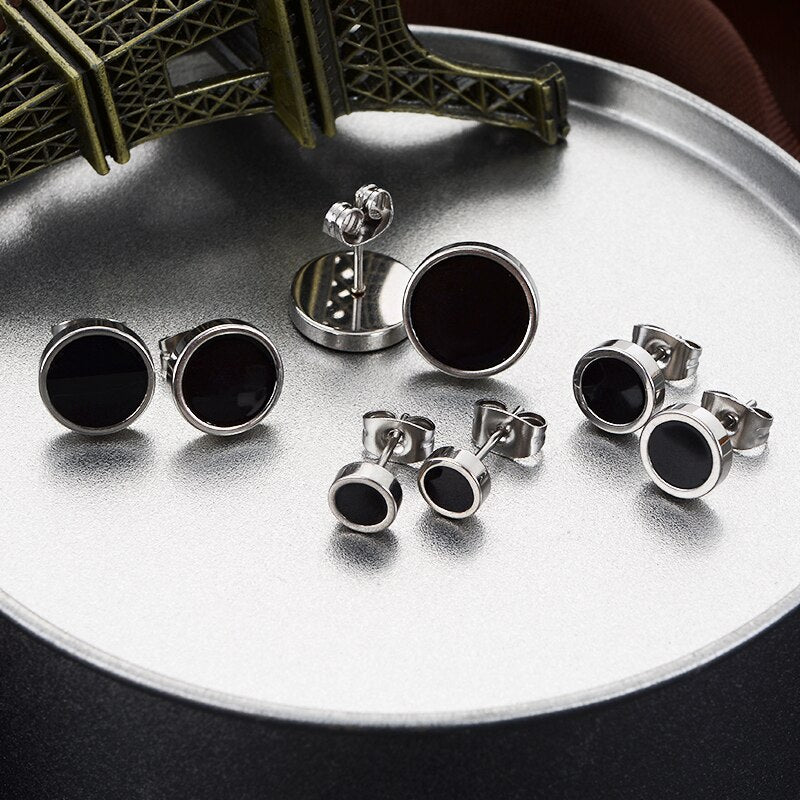 Vintage Stud Earrings For Man Earrings