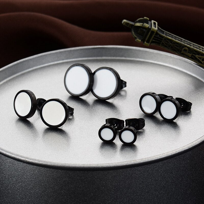 Vintage Stud Earrings For Man Earrings