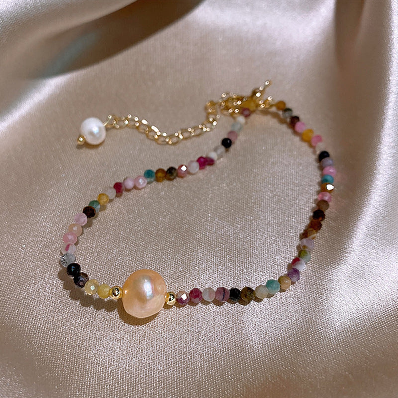 Blue Green Color Crystal Charm Bracelets for Women