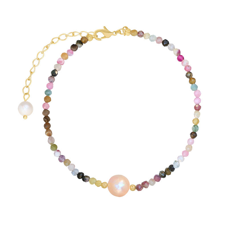 Blue Green Color Crystal Charm Bracelets for Women