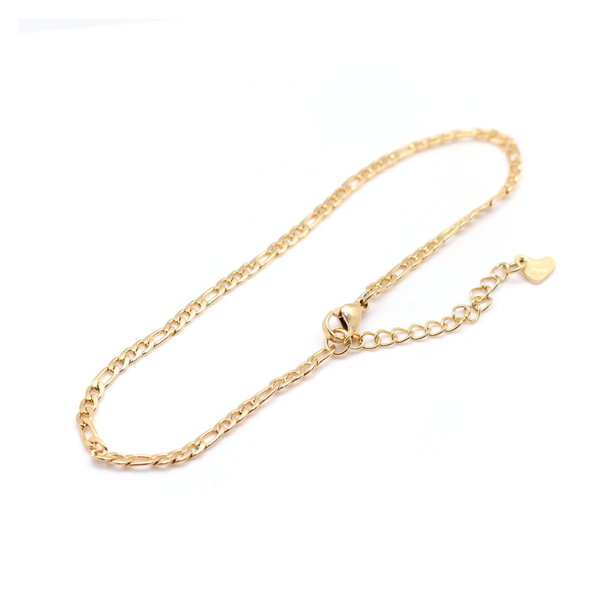 1PC 304 Stainless Steel Simple Chain Anklets For Women