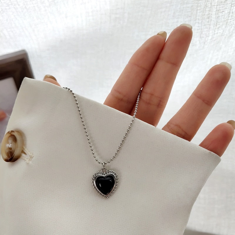 Modern Jewelry Heart Pendant Necklace