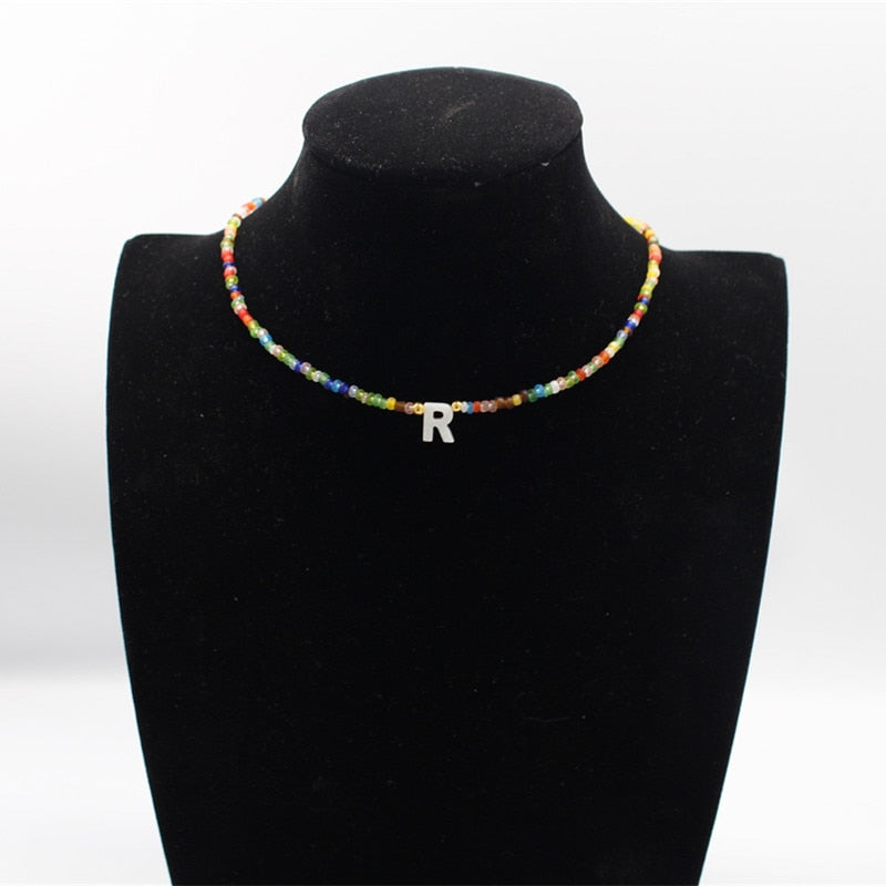 Bohemia Beaded Choker Necklace