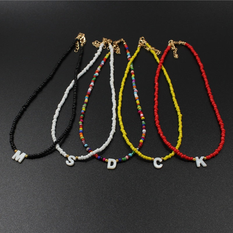Bohemia Beaded Choker Necklace
