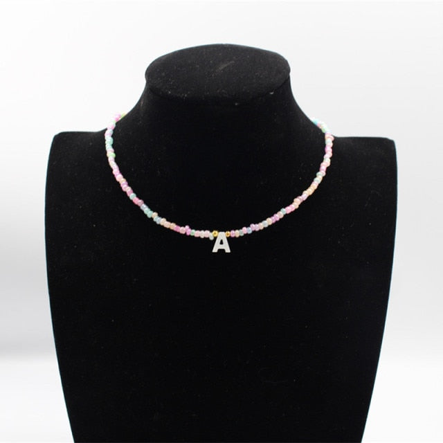 Bohemia Beaded Choker Necklace