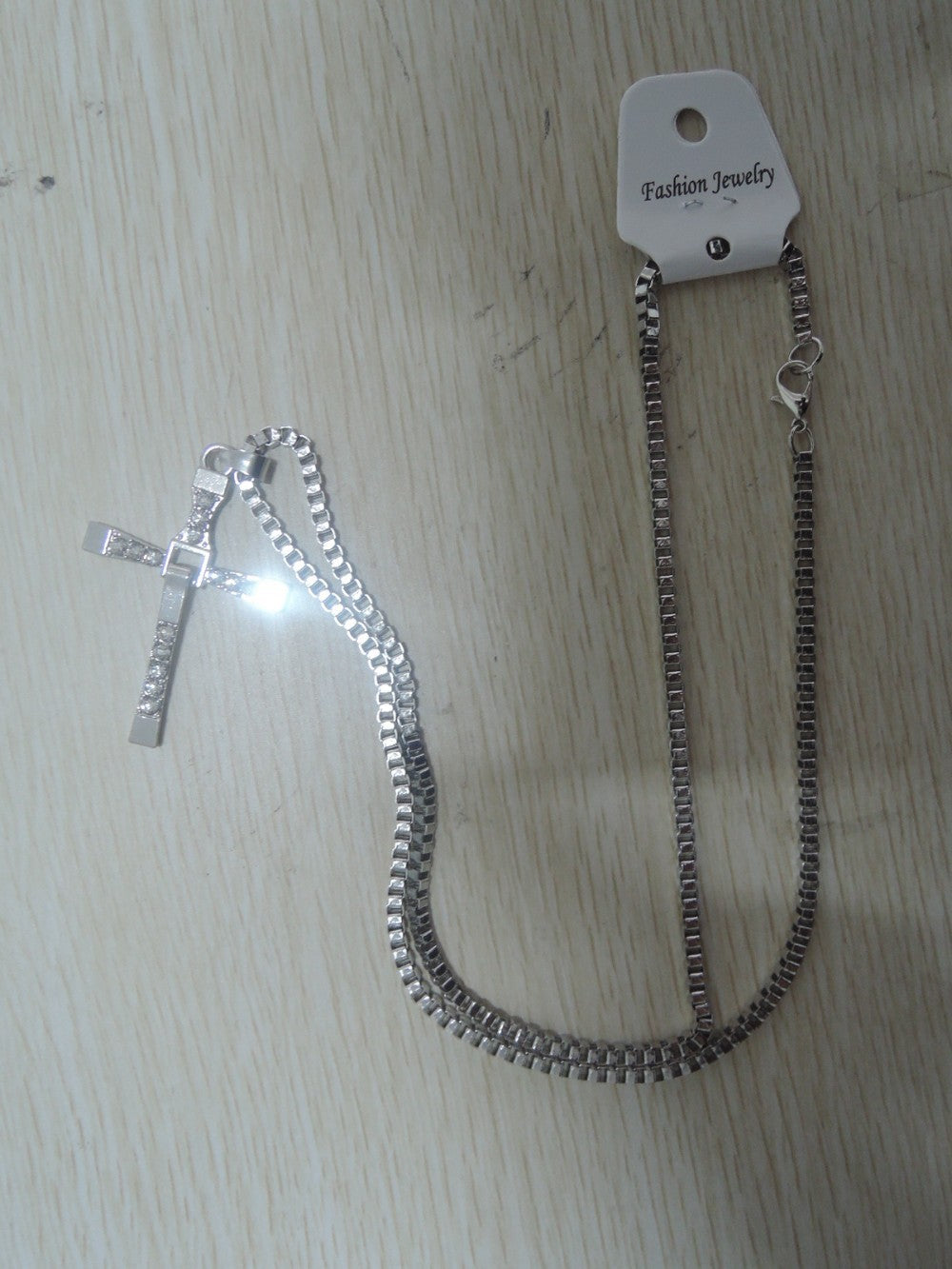 New Fast and Furious 7 Moive Cross Tourette Necklace
