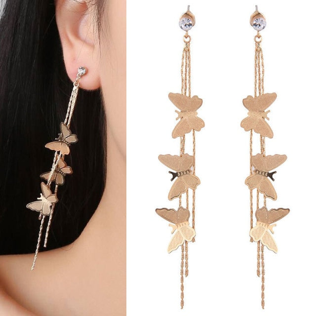 Long Dangle Earrings for Women