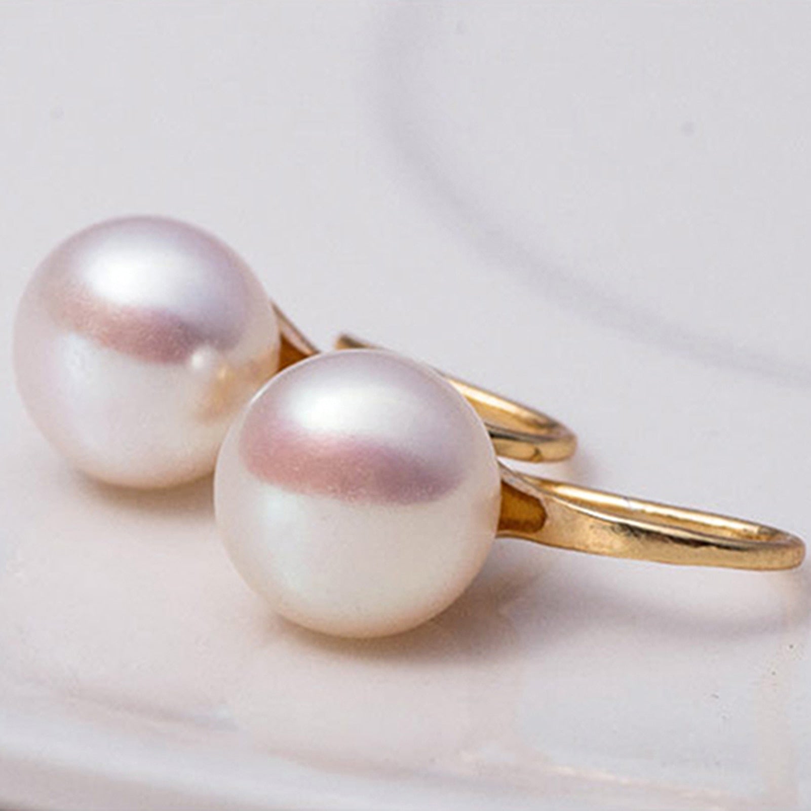 Women Earrings Imitation Pearls Ball Hook Earring