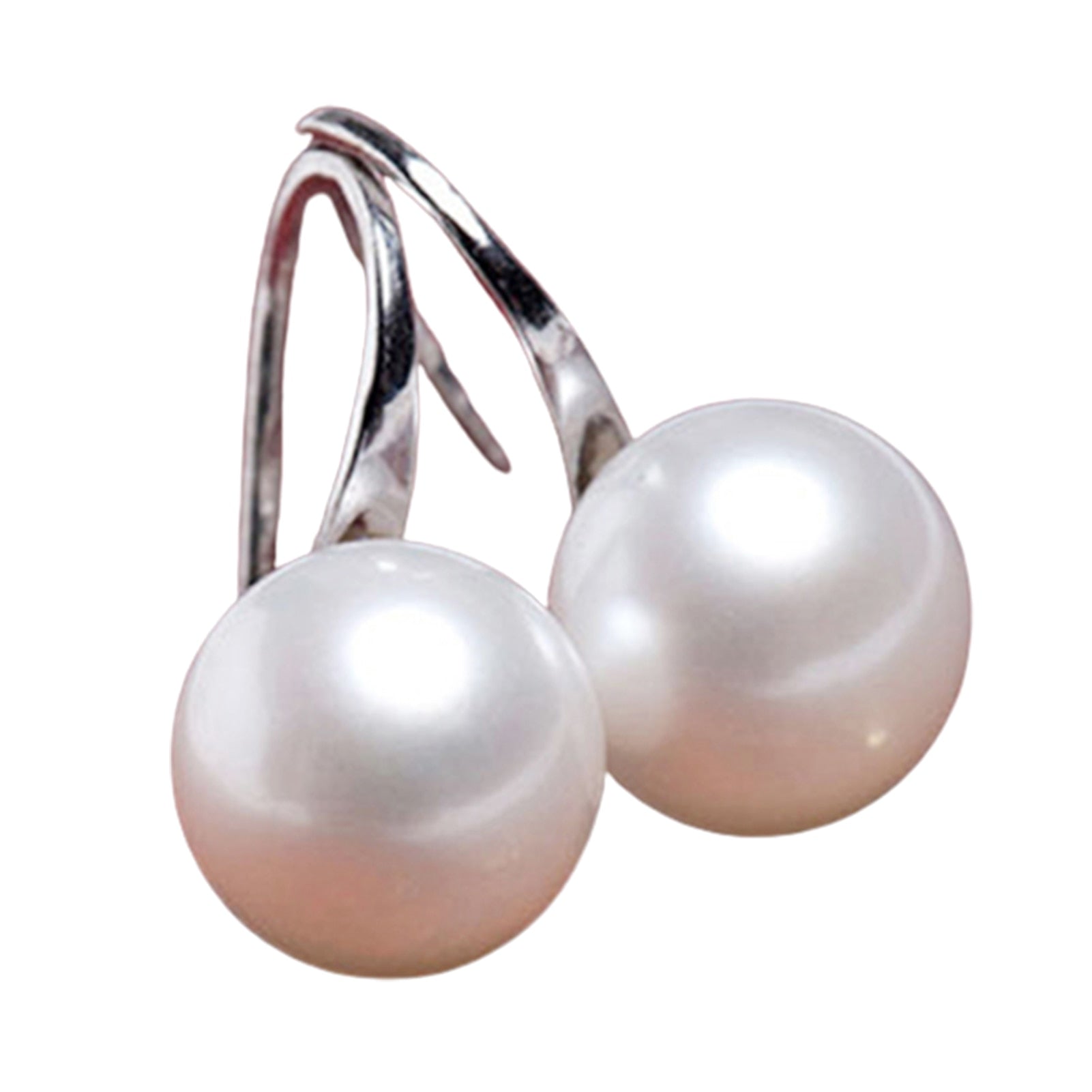 Women Earrings Imitation Pearls Ball Hook Earring