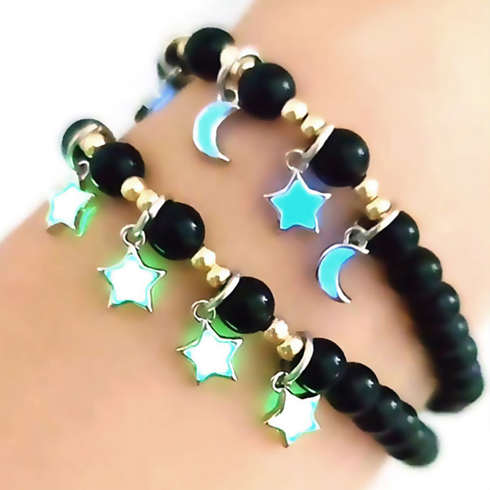 Natural Stone Yoga Luminous Glow In The Dark Bracelet