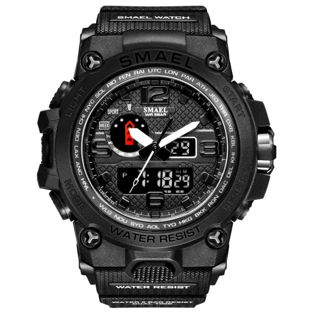 Luxury Military Sports Watches Men Quartz Analog LED Digital Watch