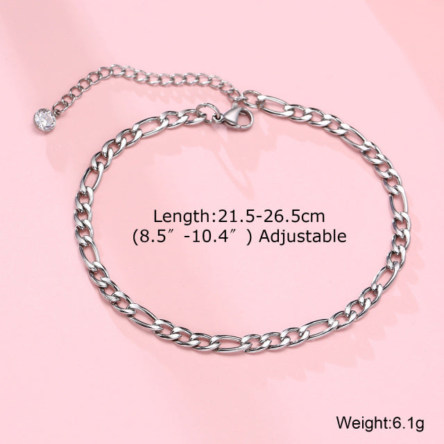 Anklet For Men,Men Anklet With Cross Charm