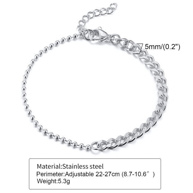 Anklet For Men,Men Anklet With Cross Charm