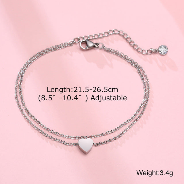 Anklet For Men,Men Anklet With Cross Charm