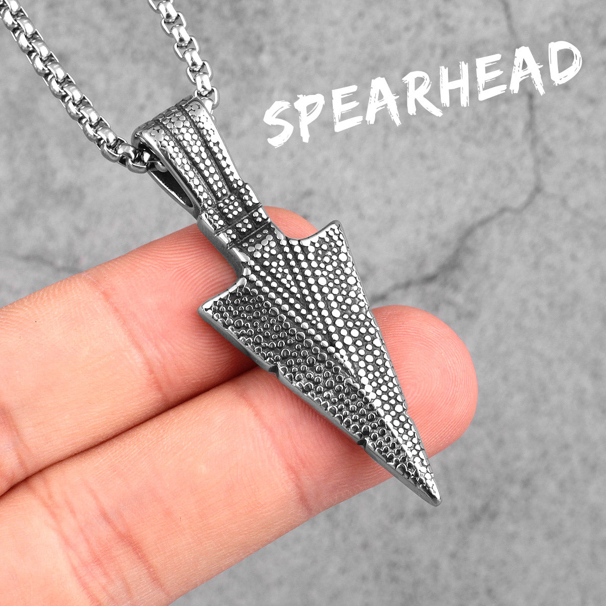 Sparta Spearhead Long Men Necklaces Pendants