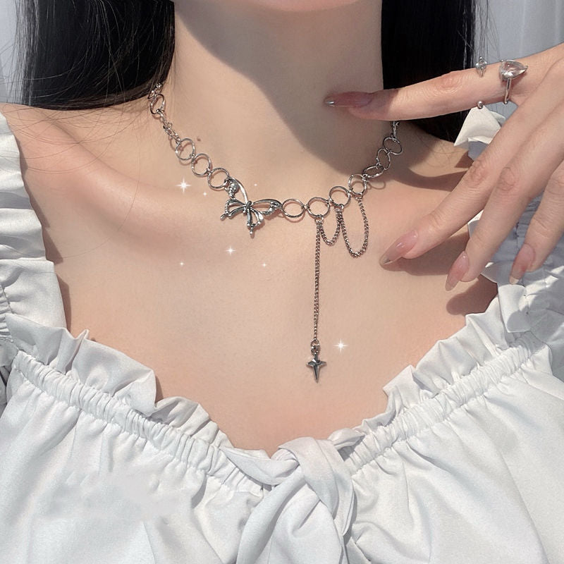 Trendy Gold Thick Chain Necklace