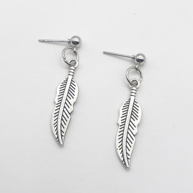 Fashion  Cross Pendant Cartilage Drop Dangle Earrings