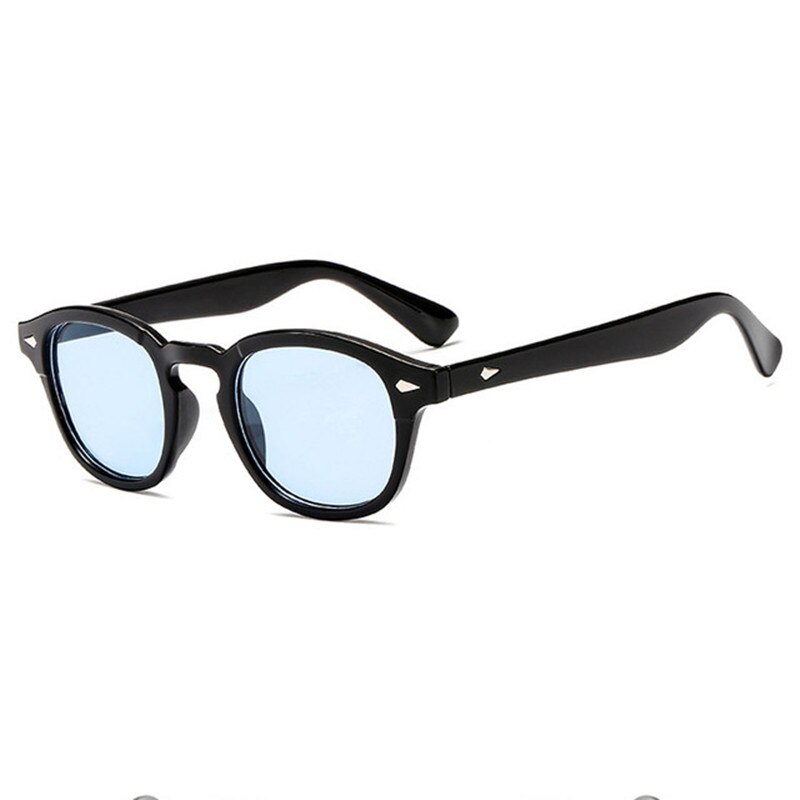 Oval Vintage Sunglasses Men Clear Classic UV400 Sun Glasses