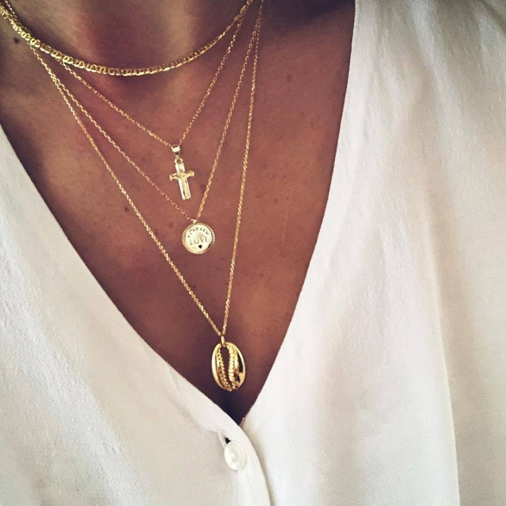 Bohemian Fashion Shell Necklaces & Pendants