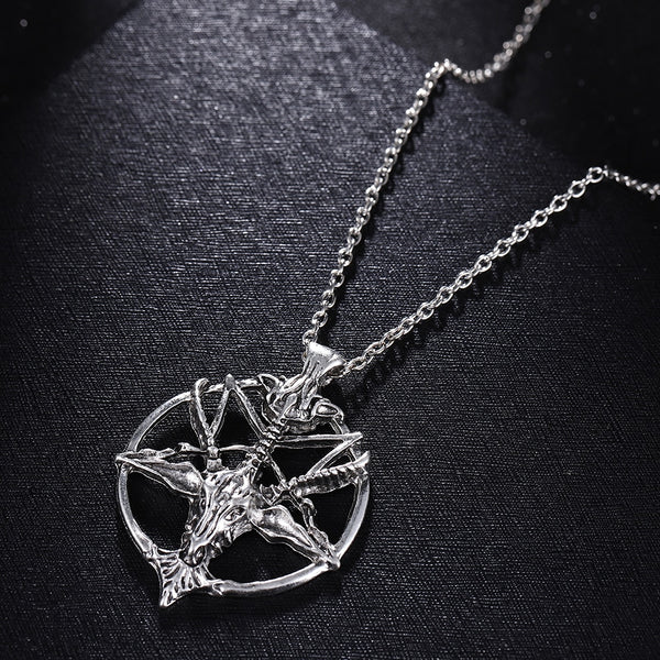 Pan God Skull Necklace