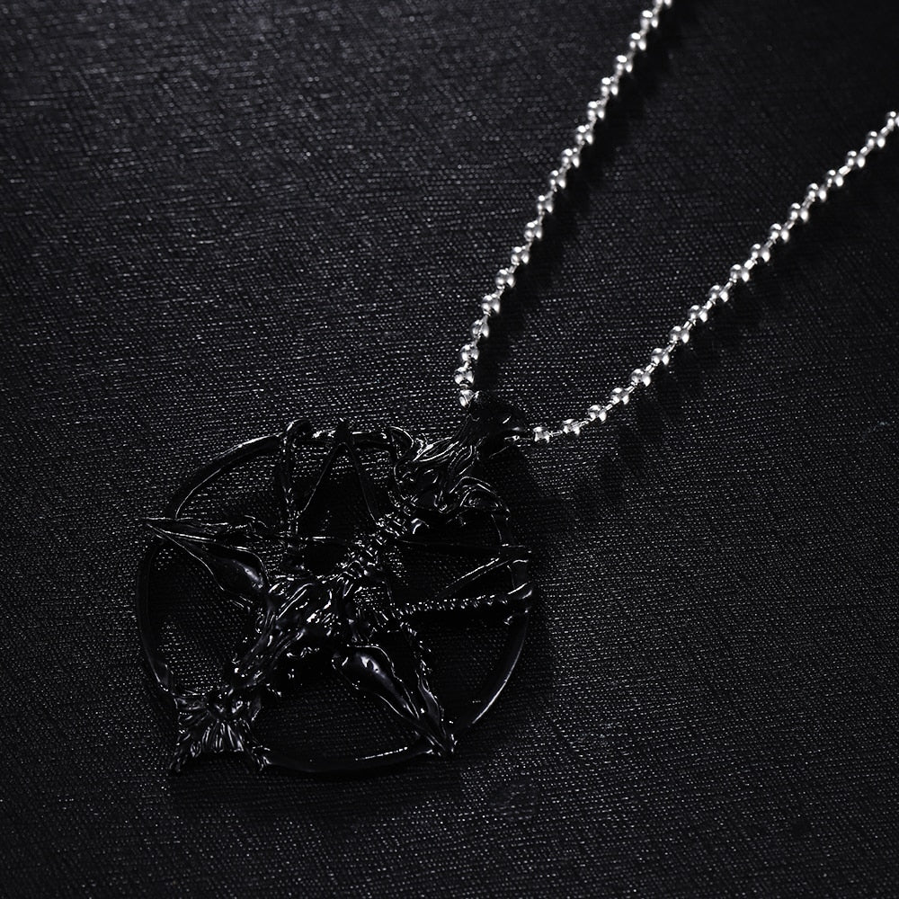Pan God Skull Necklace