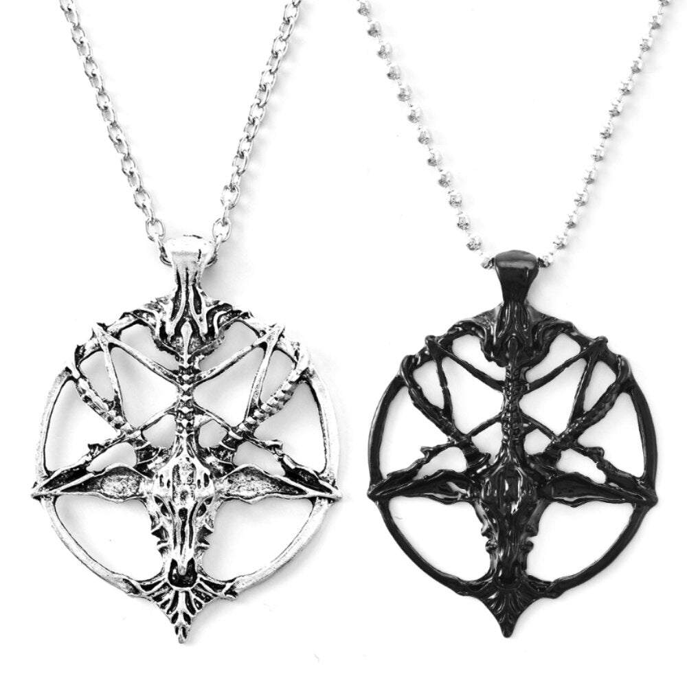 Pan God Skull Necklace