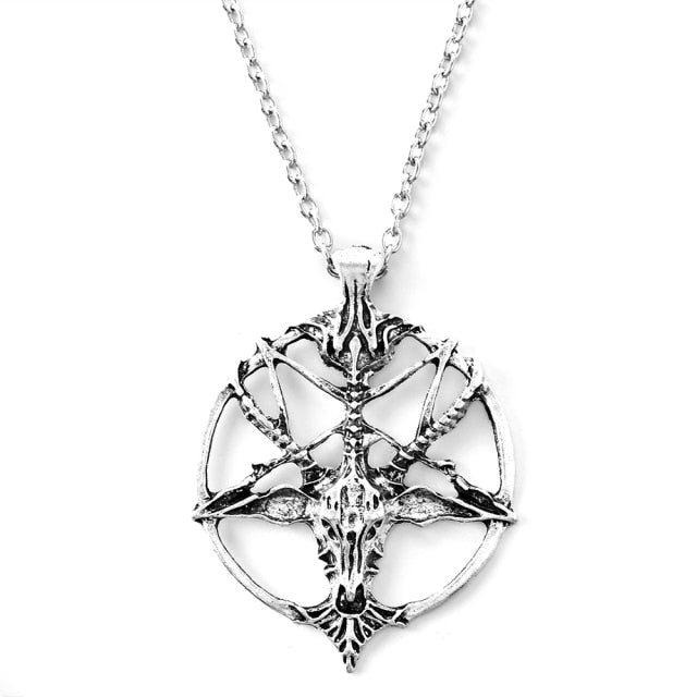 Pan God Skull Necklace