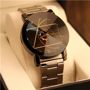 Fashion Stainless Steel Watch for women Quartz Analog Bracelet Watch