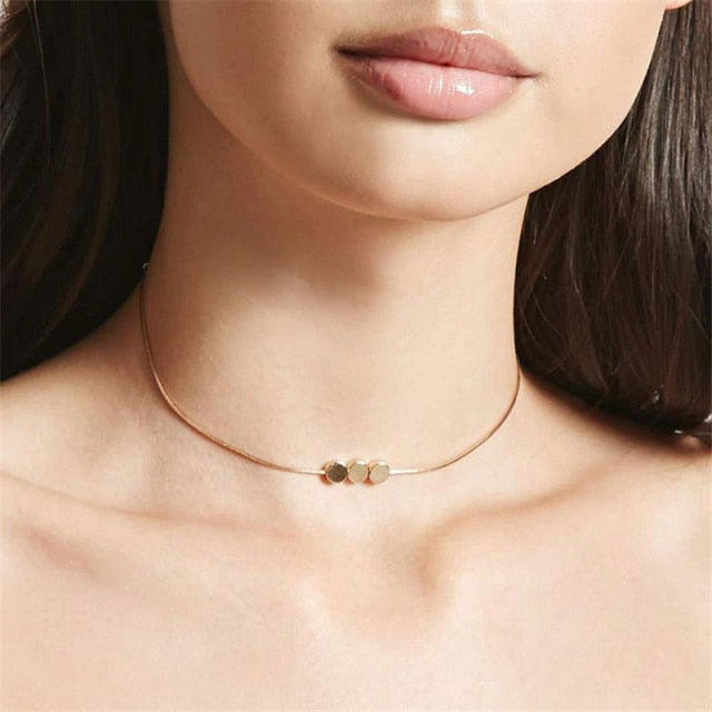 Simple Bohemia Elegant Choker Tassel Necklace