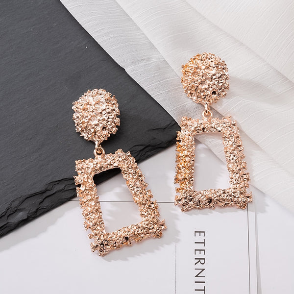 Fashion Statement Earrings Large Geometric Earrings For Women