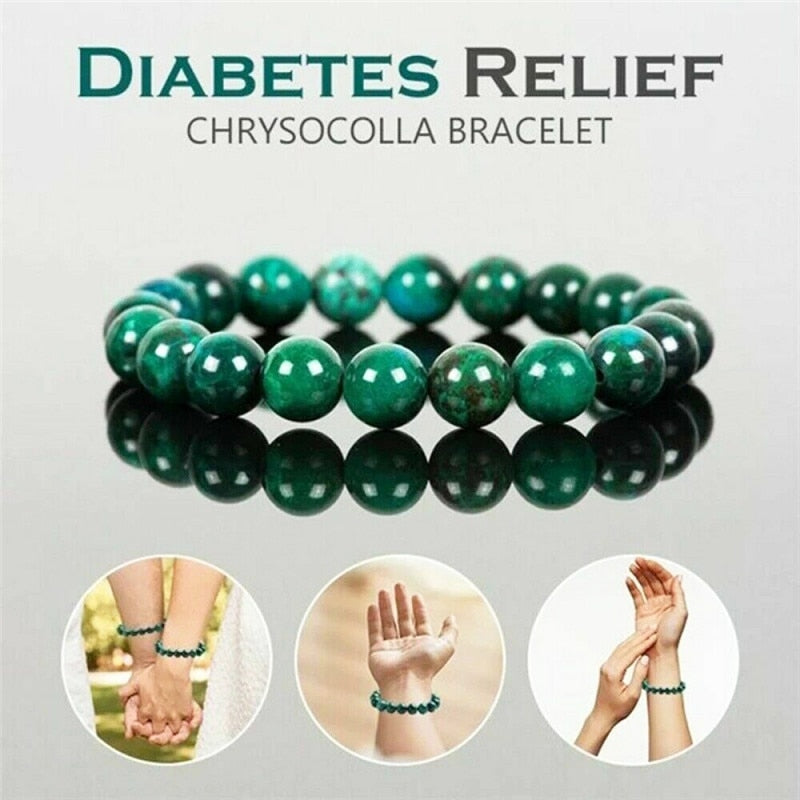 Malachite Bracelets For Women Men  Natural Stone Beads Bracelet