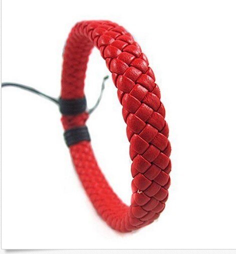 Leather Bracelet Cuff Rope Can Be Adjusted