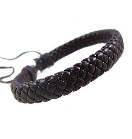 Leather Bracelet Cuff Rope Can Be Adjusted